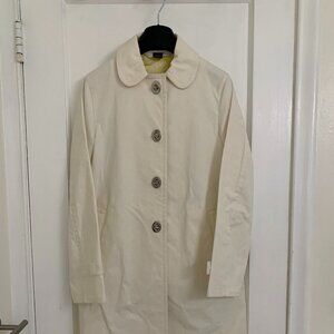 COACH Cream White Jacket Coat Size 2